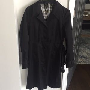 H&M Black Trench Coat